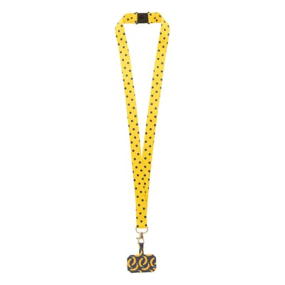 Custom RPET mobile holder lanyard