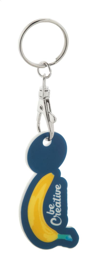 Trolley coin keyring