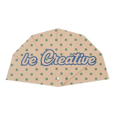 Custom hand fan