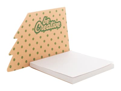 Custom sticky notepad, Christmas tree