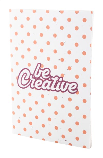 Custom seed paper notebook
