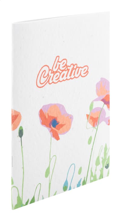 Custom seed paper notebook
