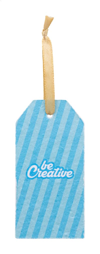 Custom seed paper gift tag
