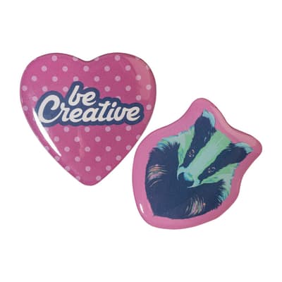 Custom epoxy fridge magnet