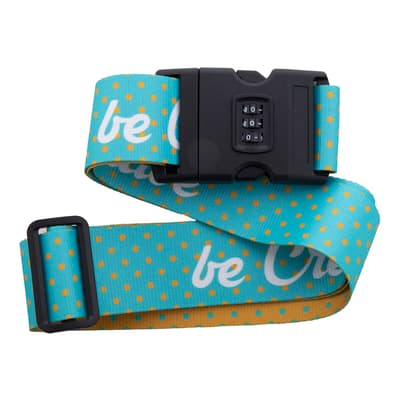 Custom luggage belt