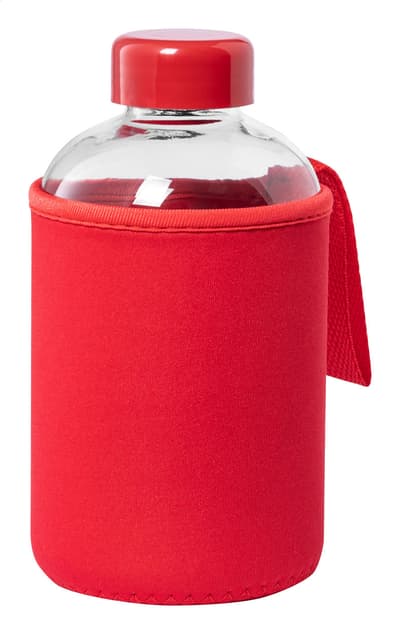 Glass sport bottle