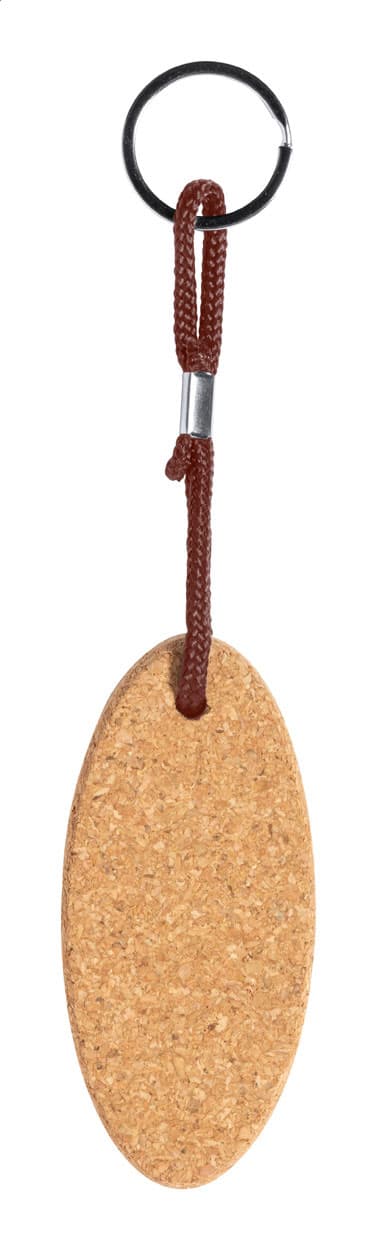 Cork keyring