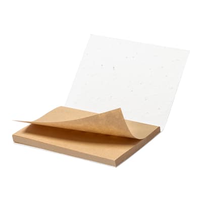 Seed paper sticky notepad