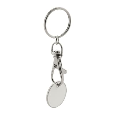 Trolley coin keyring