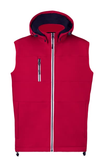 Softshell bodywarmer vest