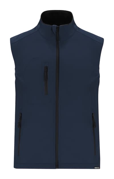RPET softshell bodywarmer vest