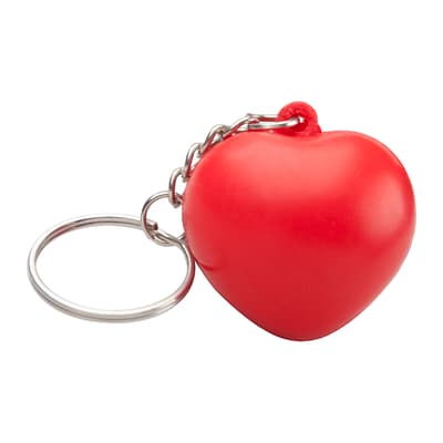 Antistress ball with keyring