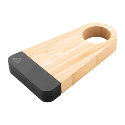 Corkscrew bottle holder