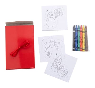 Christmas colouring set