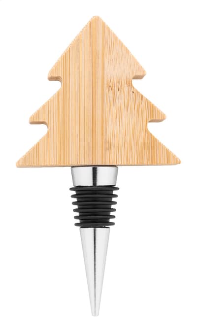 Christmas wine stopper