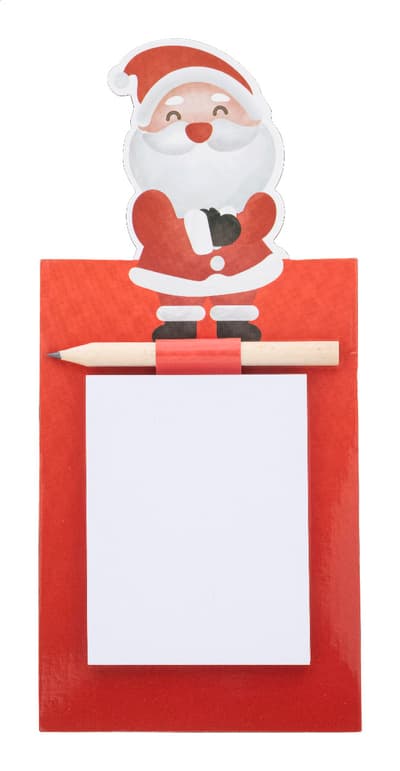 Christmas magnetic notepad, Santa Claus