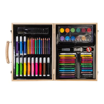 Artist drawing and painting set