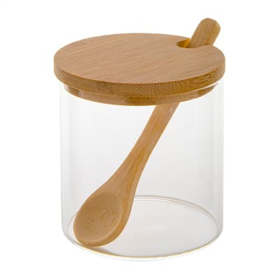 Glass spice holder