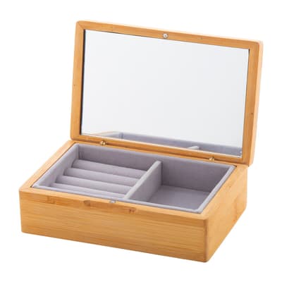 Bamboo jewellery box