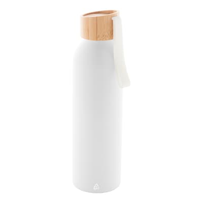 Recycled aluminium bottle