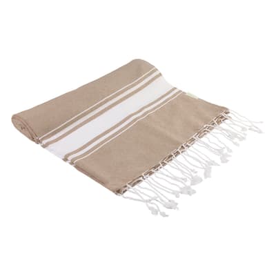 Recycled cotton beach towel