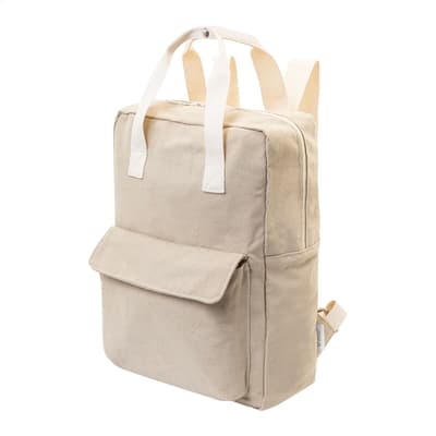 Recycled canvas backpack