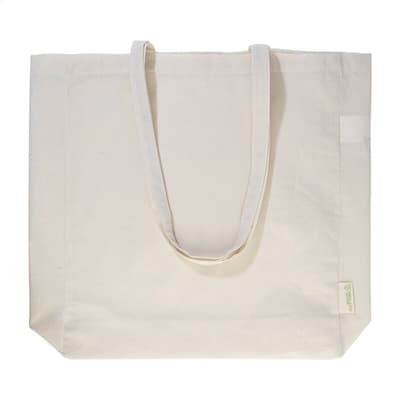 Recycled cotton shopping bag