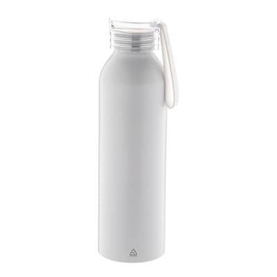 Recycled aluminium bottle