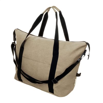 Recycled canvas travel bag