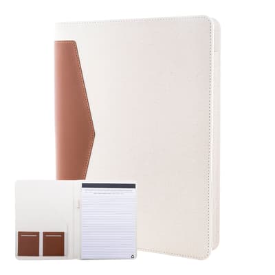 Recycled canvas document folder