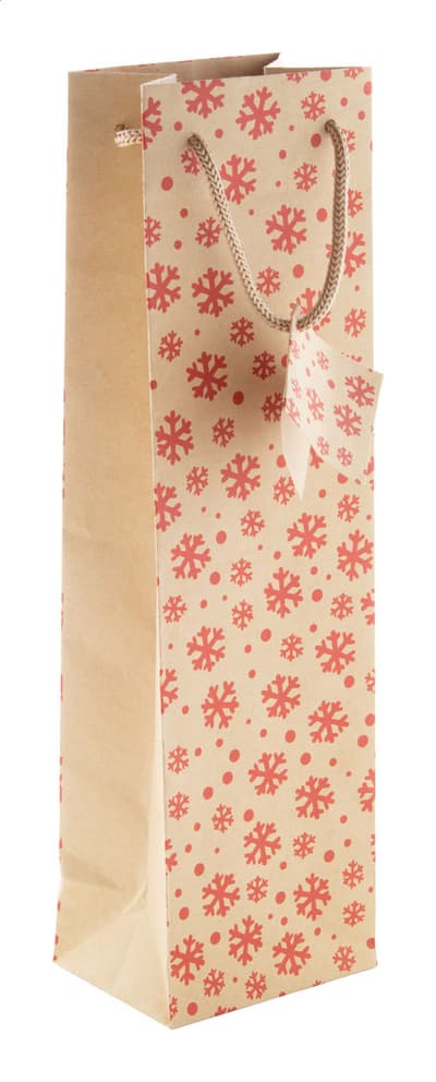 Christmas gift bag, wine