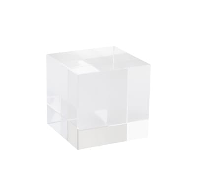 Glass cube