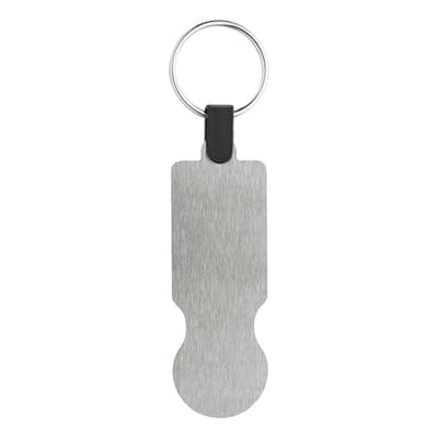 Trolley coin keyring