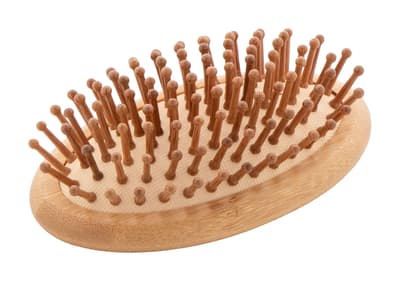 Bamboo hairbrush