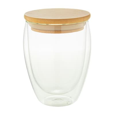 Glass thermo cup