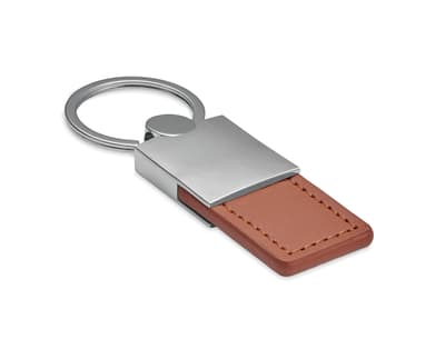 Pu And Metal Key Ring
