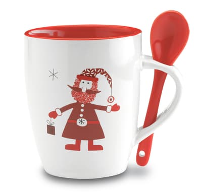 Mug With Spoon 250ml