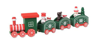 Wooden Christmas Train