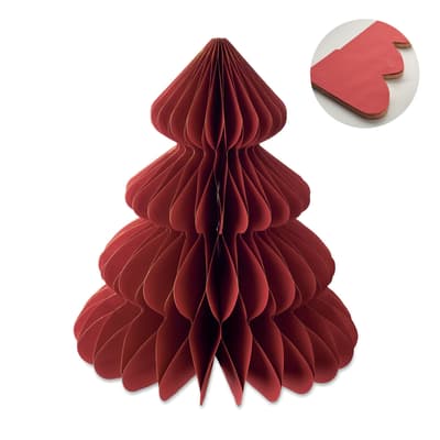 Recycled Paper Xmas Tree Decoration