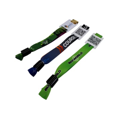 Event Wristband with QR Tag