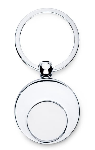 Metal Key Ring With Token