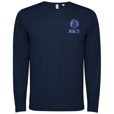 Custom Branded Estoril 125 g/m² long sleeve kids t-shirt