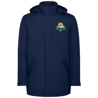 Custom Branded America kids padded parka jacket