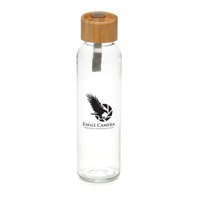 Glass Bamboo 450ml Bottle