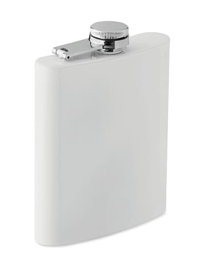 Recycled Stainless Steel Sublimation Slim Hip Flask