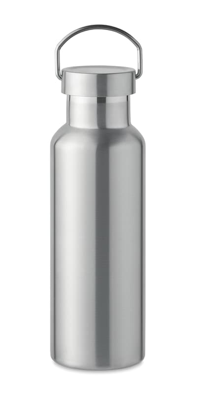 Recycled Stainless Steel Double Wall Water Bottle 500 Ml