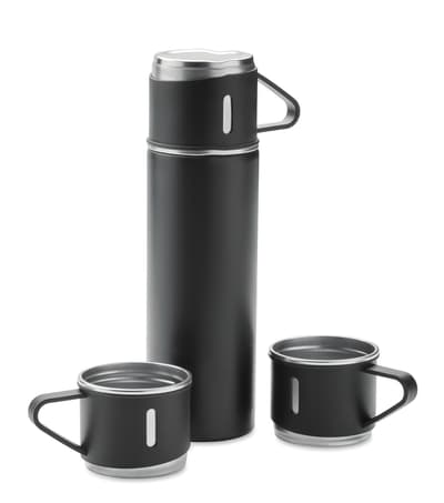 Stainless Steel Double Wall Water Bottle And Cup Set