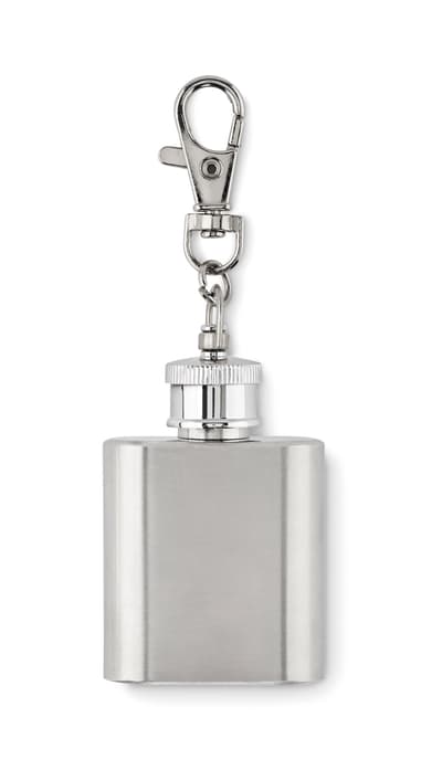 Stainless Steel Hipflask Key Ring