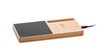 Bamboo 1wireless Charger Mug Warmer