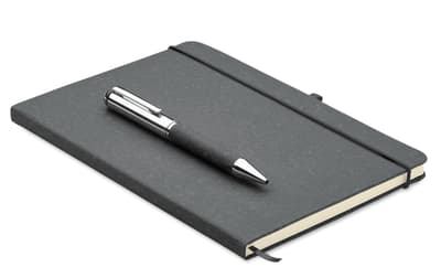 Recycled Leather Notebook Set
